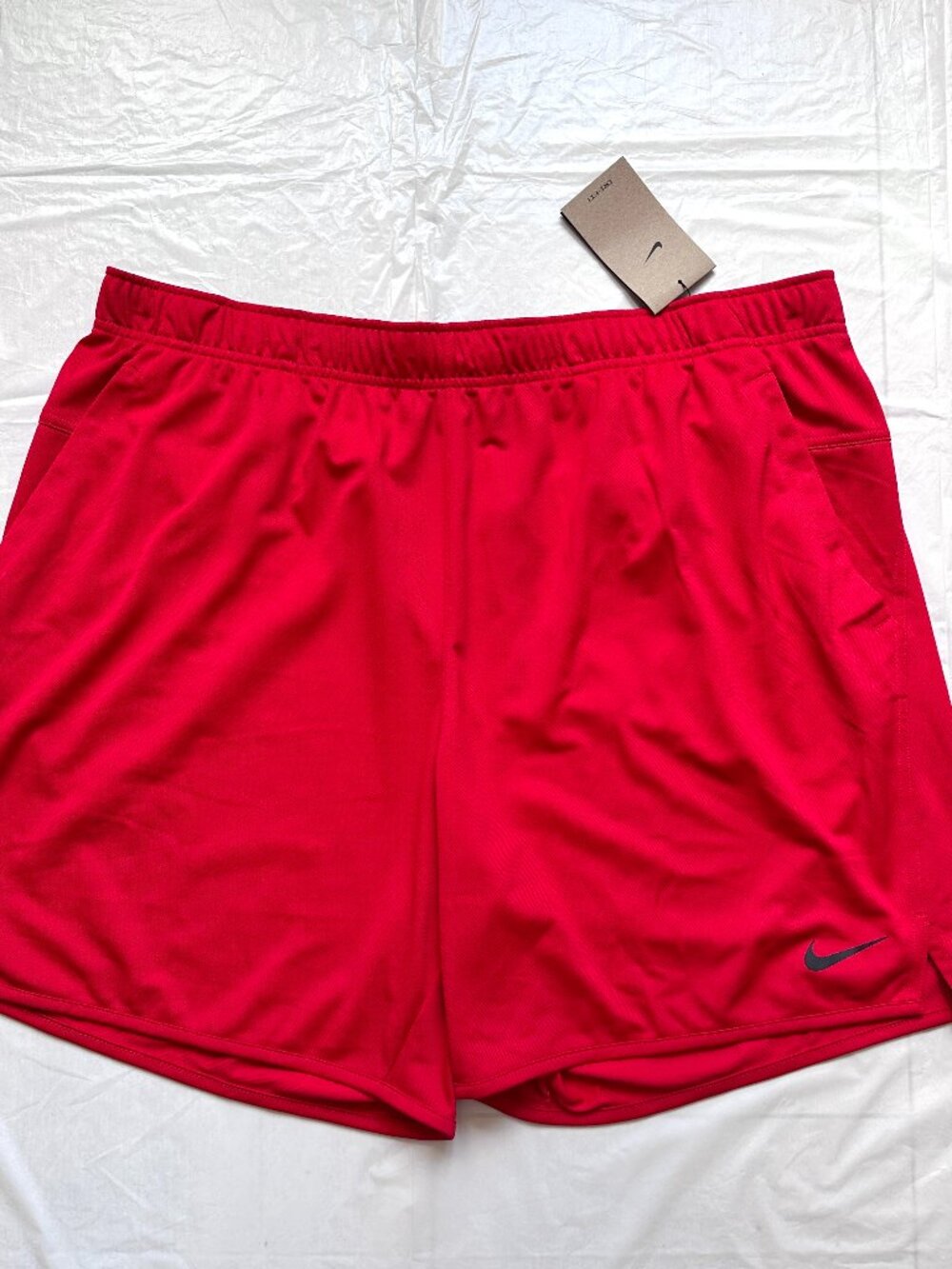 NEW Nike Men's Dri-FIT Totality 7" Unlined Shorts Size 2XL Red Sporty Athletic